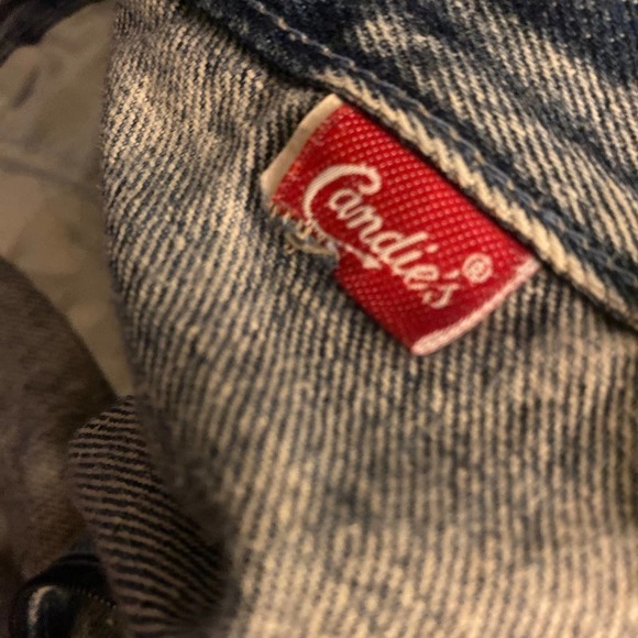 VINTAGE Candies Denim Mini Skirt 6 - Picture 6 of 6